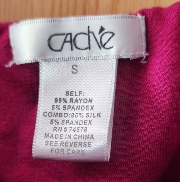 Elegant Pink Ruffled Women's Top - Picture 3 of 5